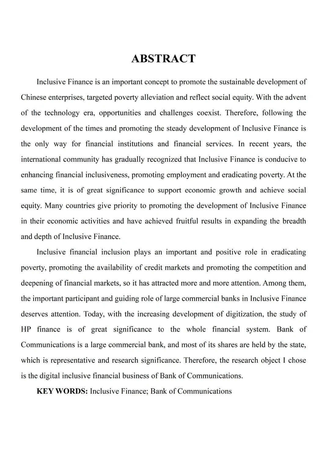 姐妹们，金融学论文初稿我写完了嘻嘻?