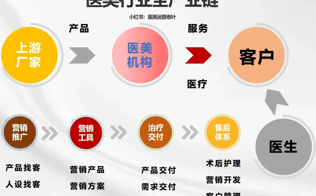 一张图看懂医美行业全产业链