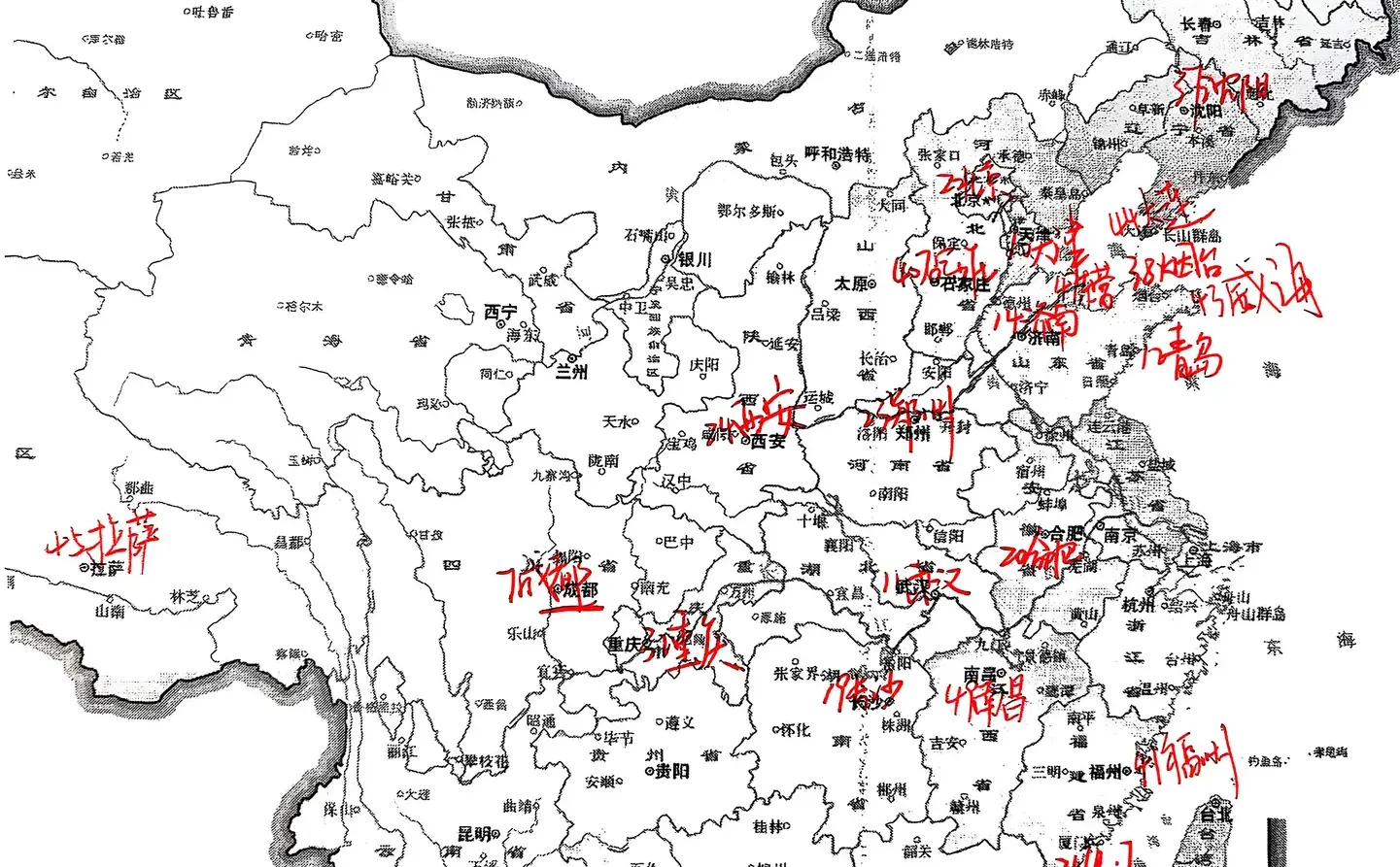 从就业角度看城市分布