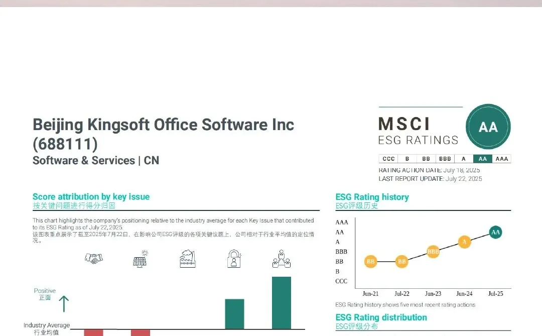 金山WPS发布2025年半年业绩报告