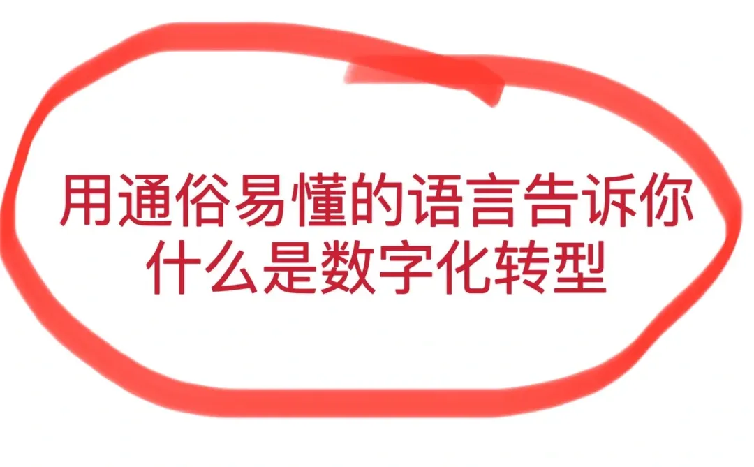 举例说明什么是数字化转型?