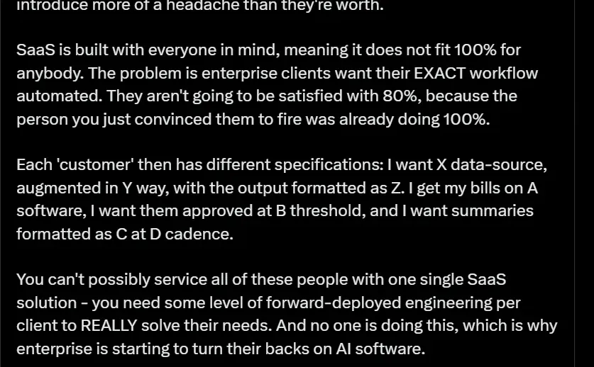 90%AI SaaS要倒闭了?