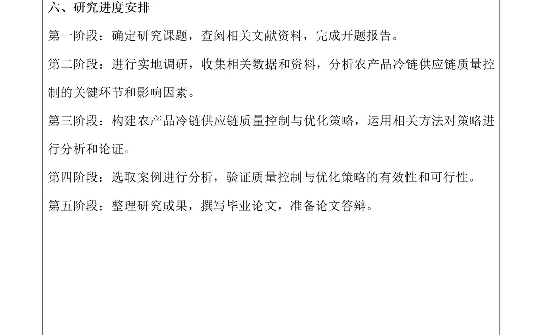 物流管理专业优秀开题报告分享✍️快码住！