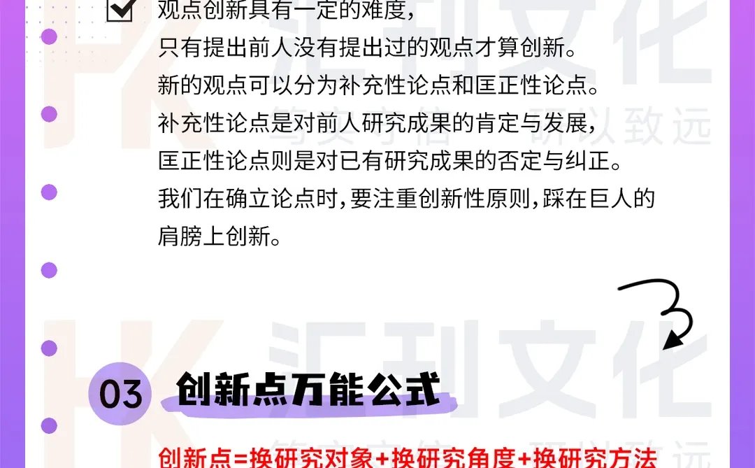 我说怎么这么懂?论文创新点?