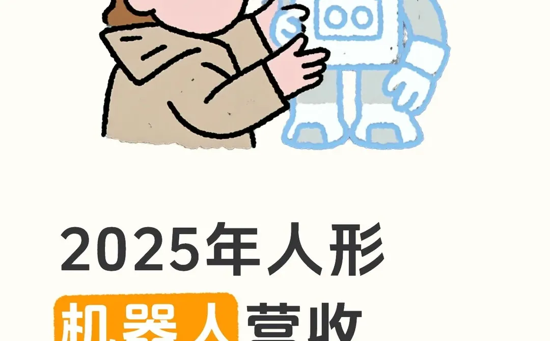 2025年人形机器人营收前10名都有谁?