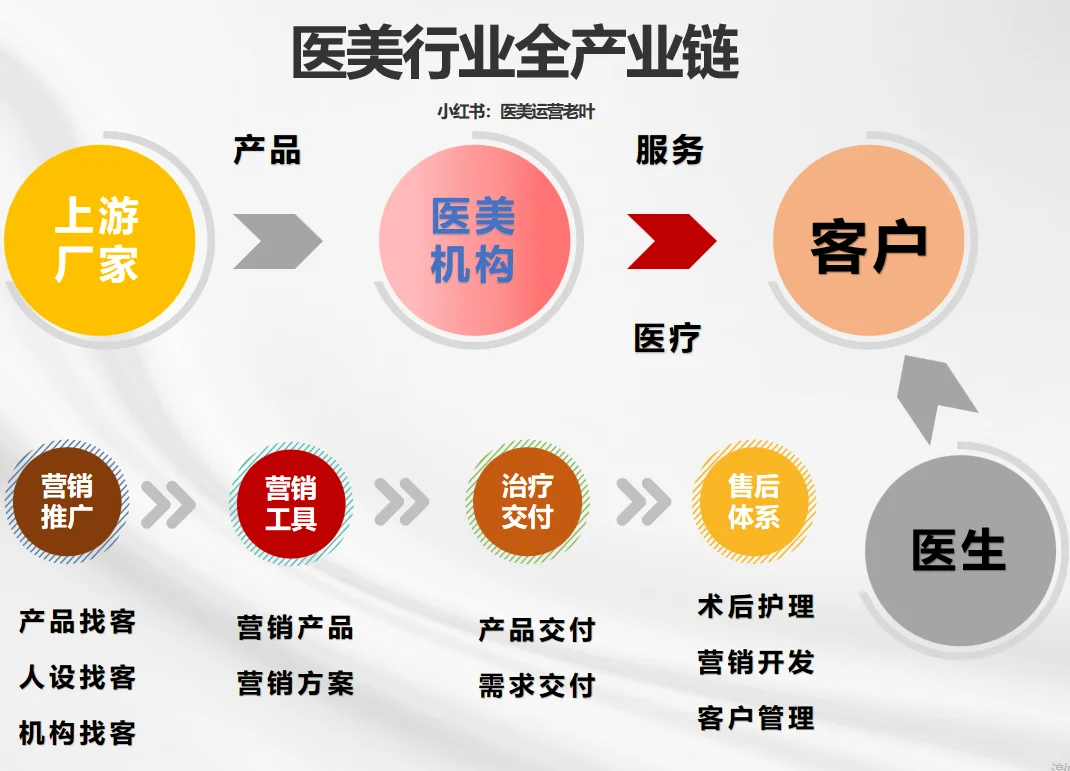 一张图看懂医美行业全产业链