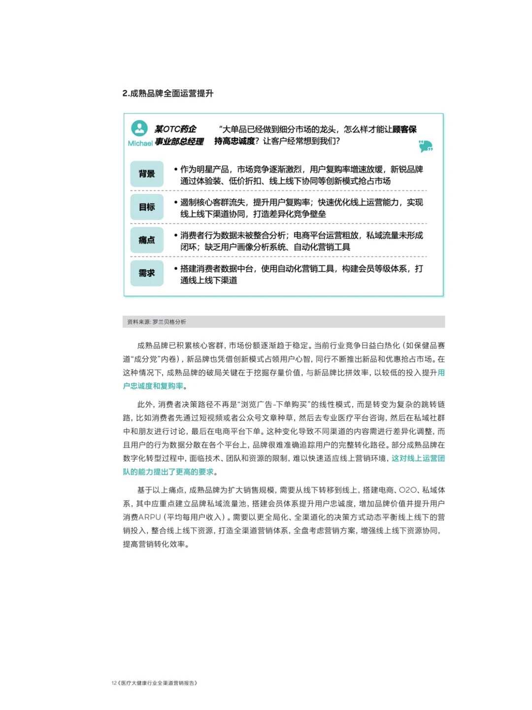 2025年医疗大健康行业全渠道营销报告