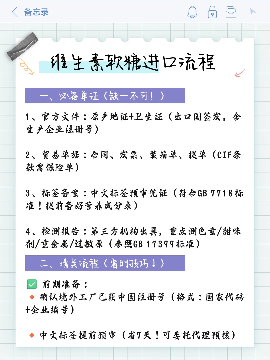 进口 | 维生素软糖保税进口指南!