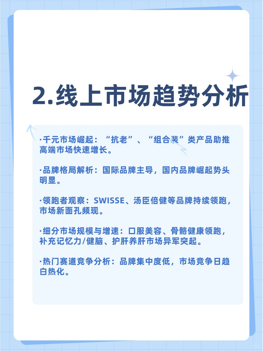 2023保健食品市场深度解析报告