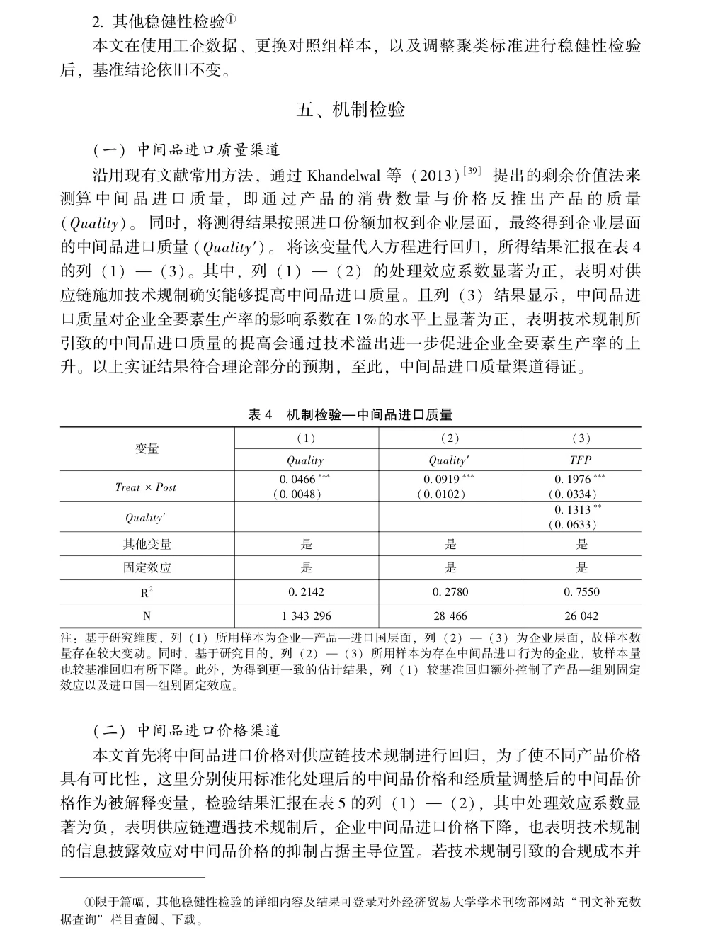 学术干货｜供应链技术规制✖️ 企业生产率