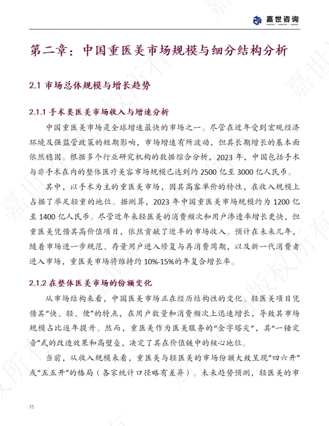 2025 重医美行业全景解析?