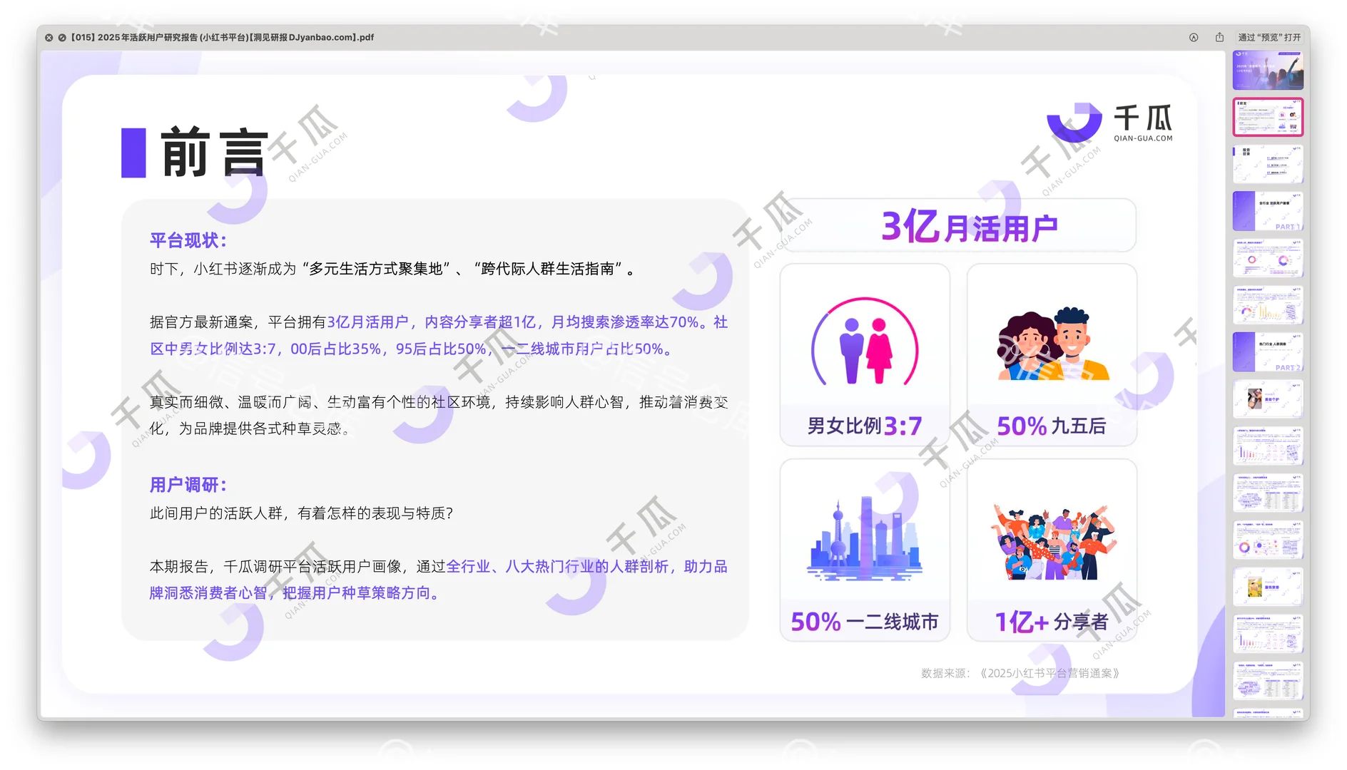 〔015〕2025年小红书「活跃用户」研究报告