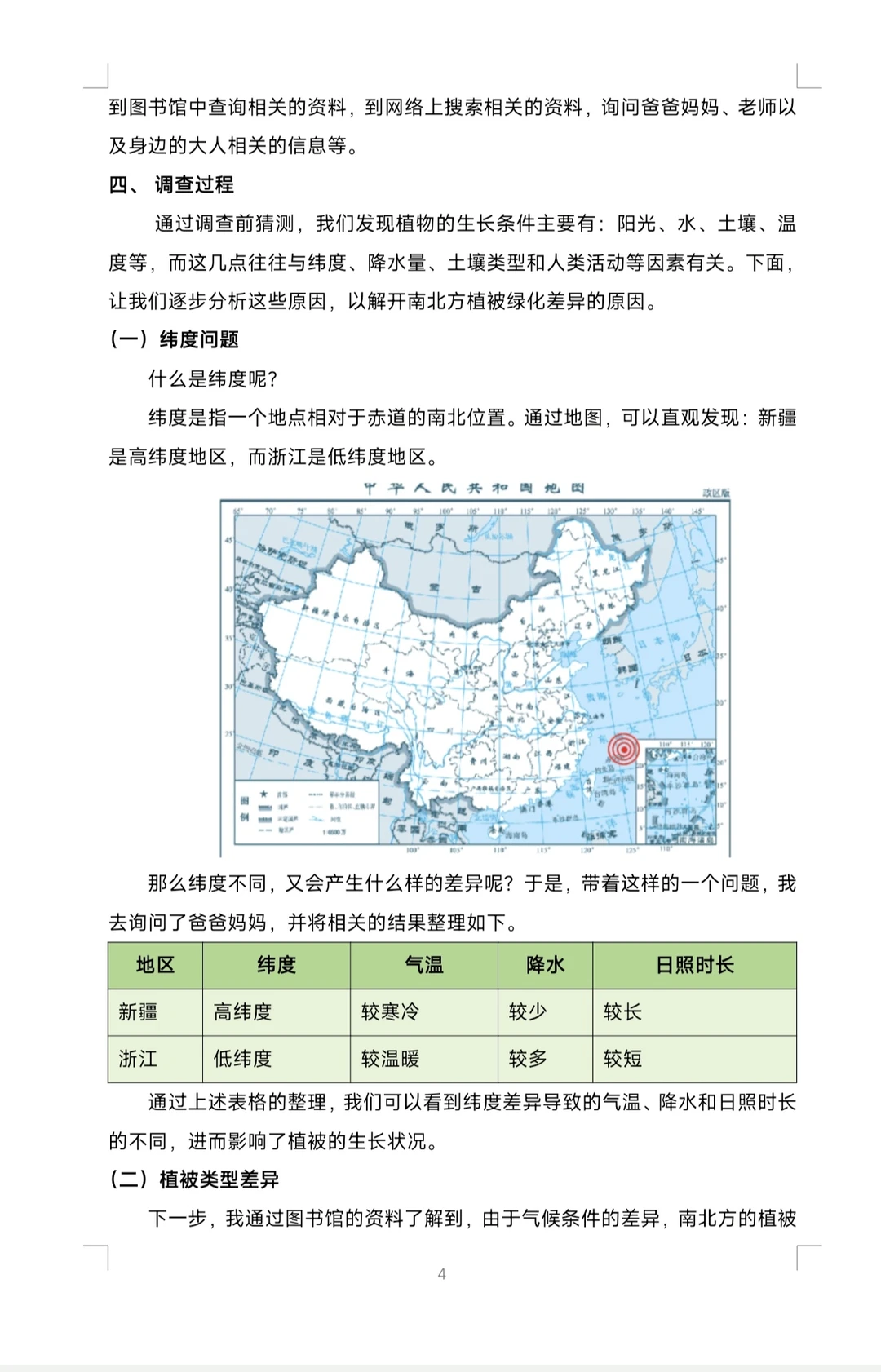 写作分享|青少年科学调查报告
