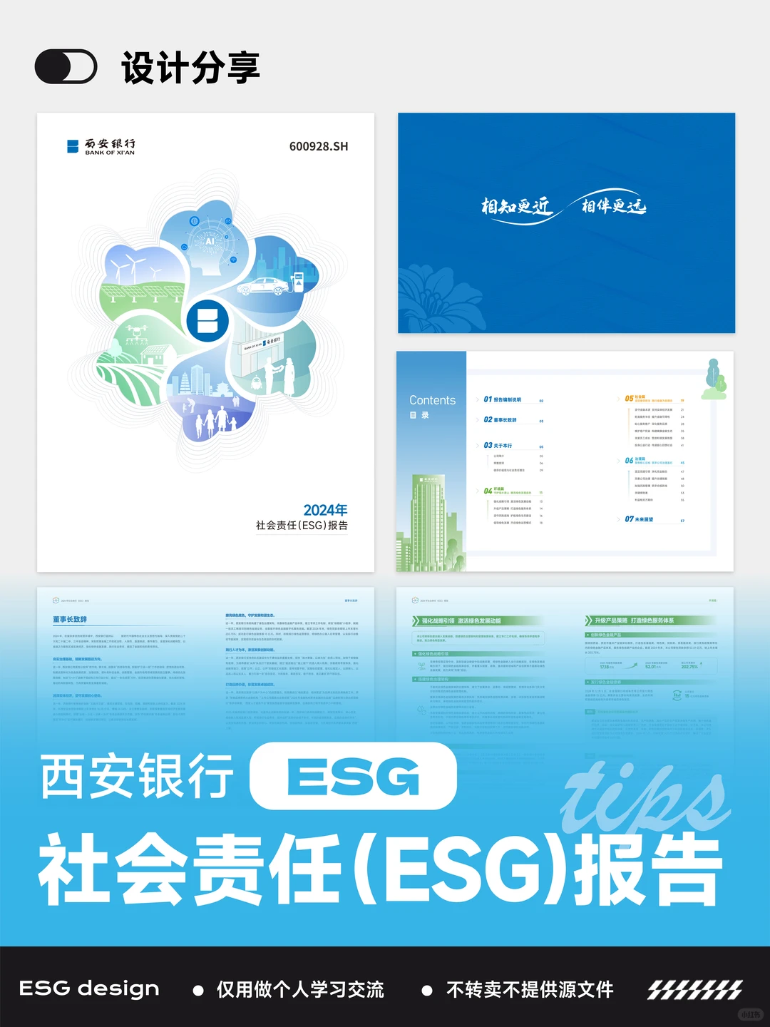 【设计分享】西安银行esg可持续发展报告