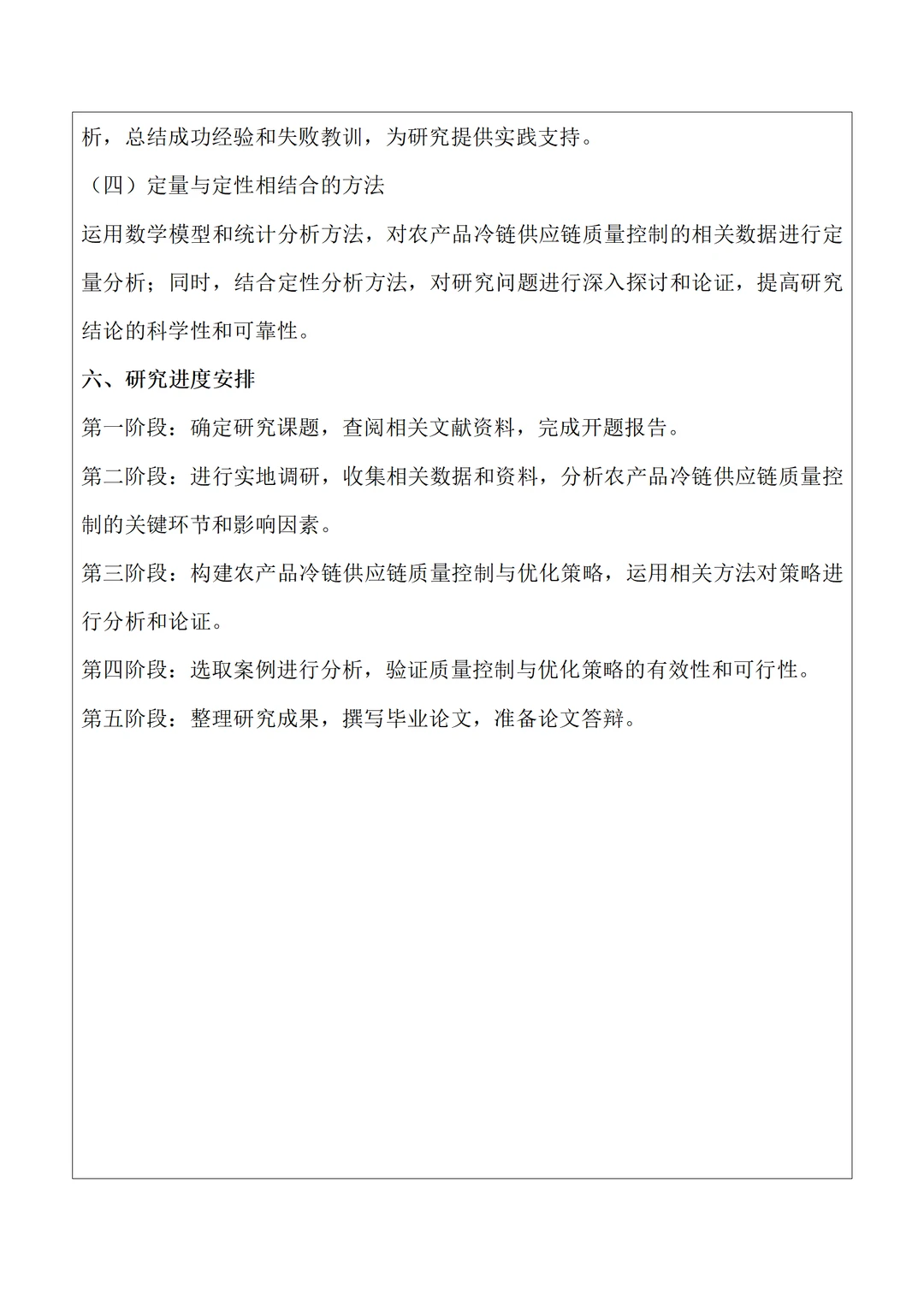 物流管理专业优秀开题报告分享✍️快码住！