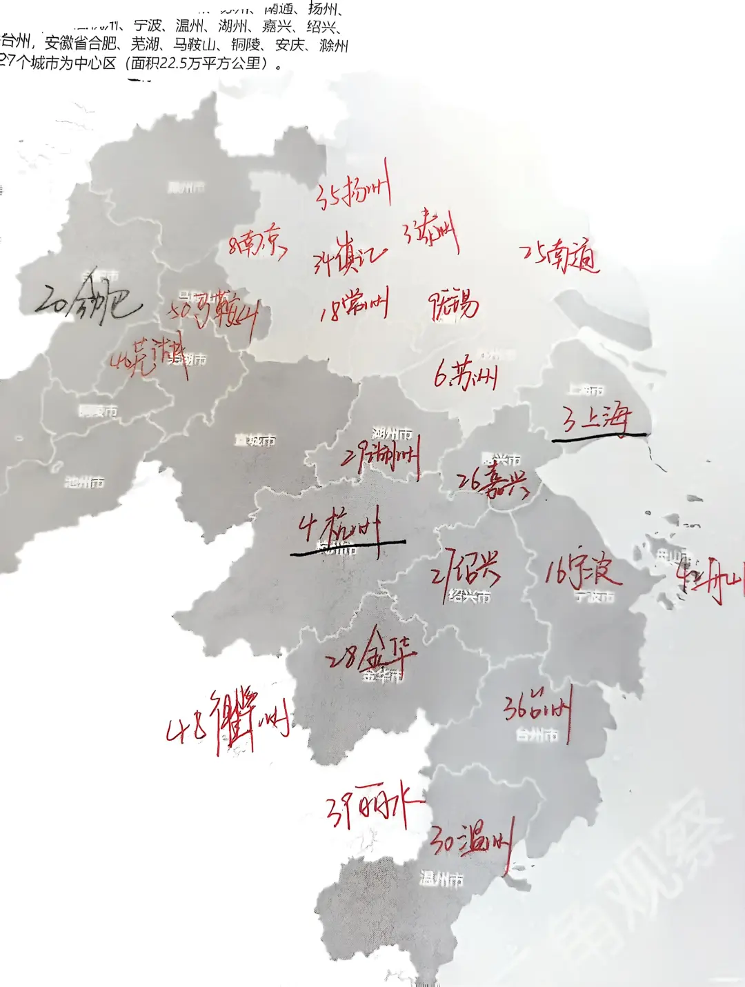 从就业角度看城市分布