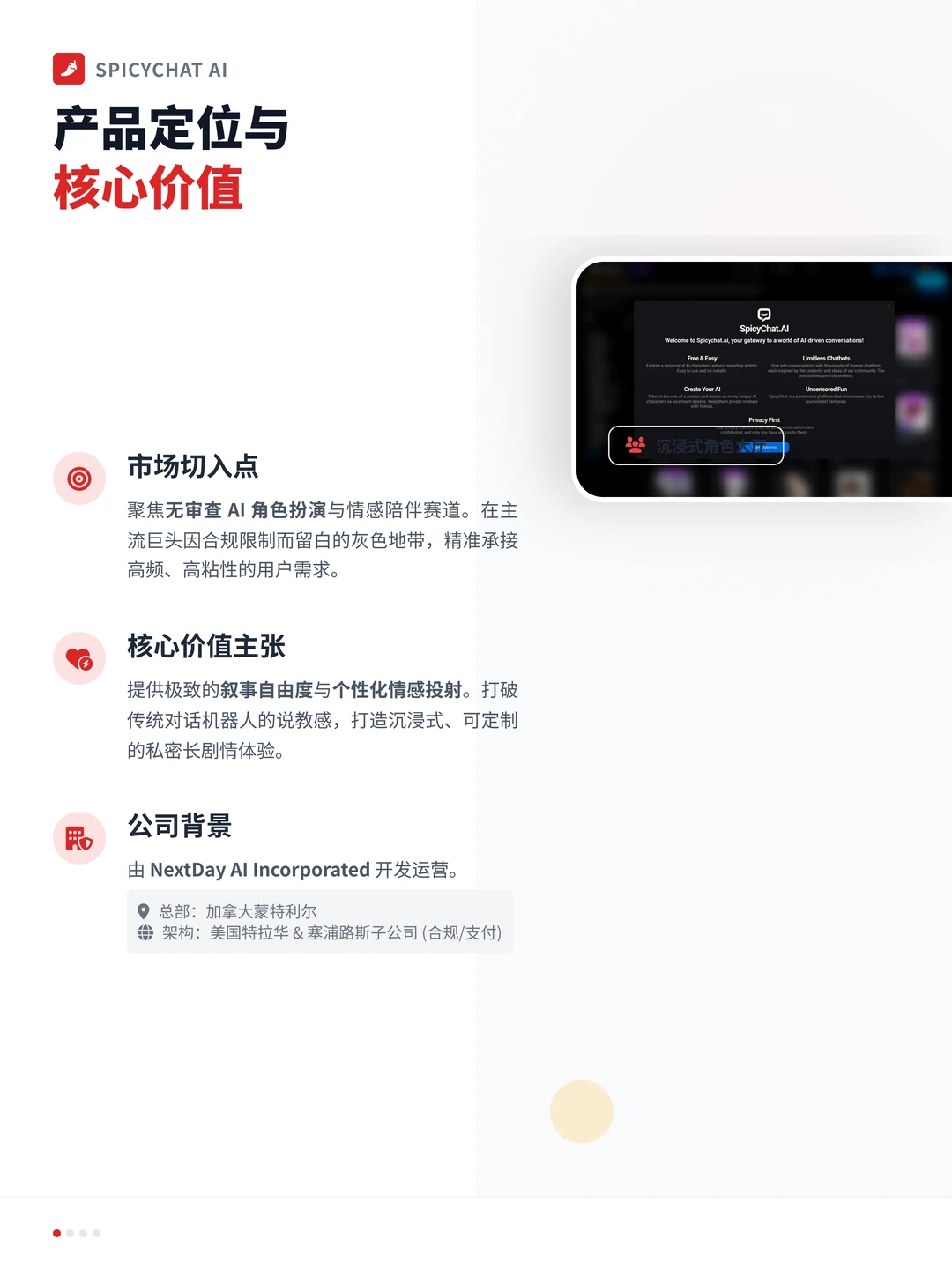 100个AI产品分析之SpicyChatAI(附pdf)