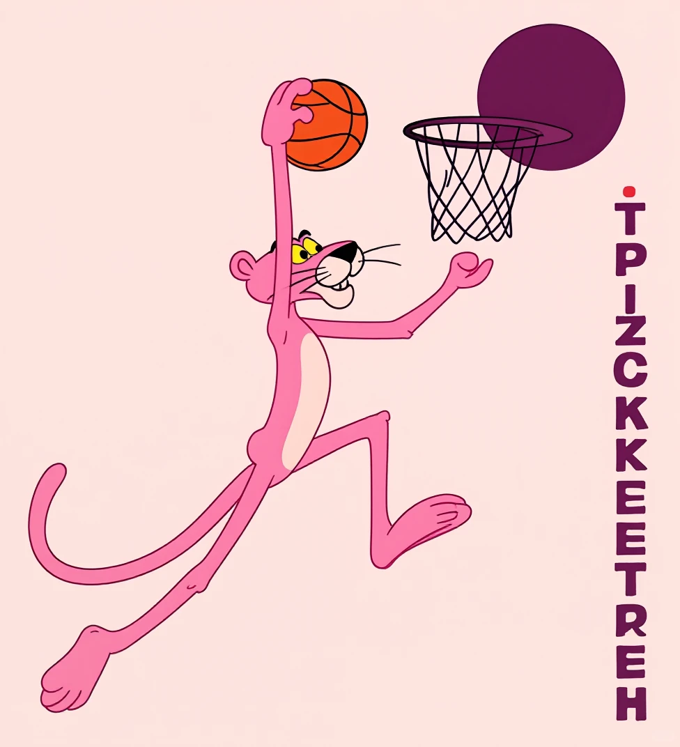 粉红豹印花杀疯了！跨境全品类适配