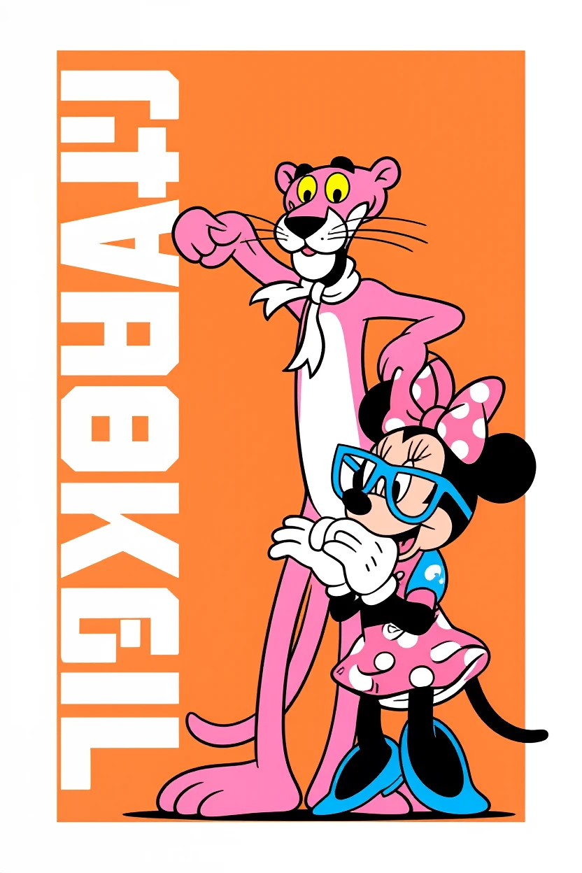 粉红豹印花杀疯了！跨境全品类适配