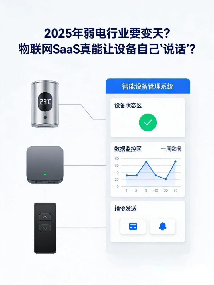 弱电行业要变天?物联网SaaS真能让设备说话