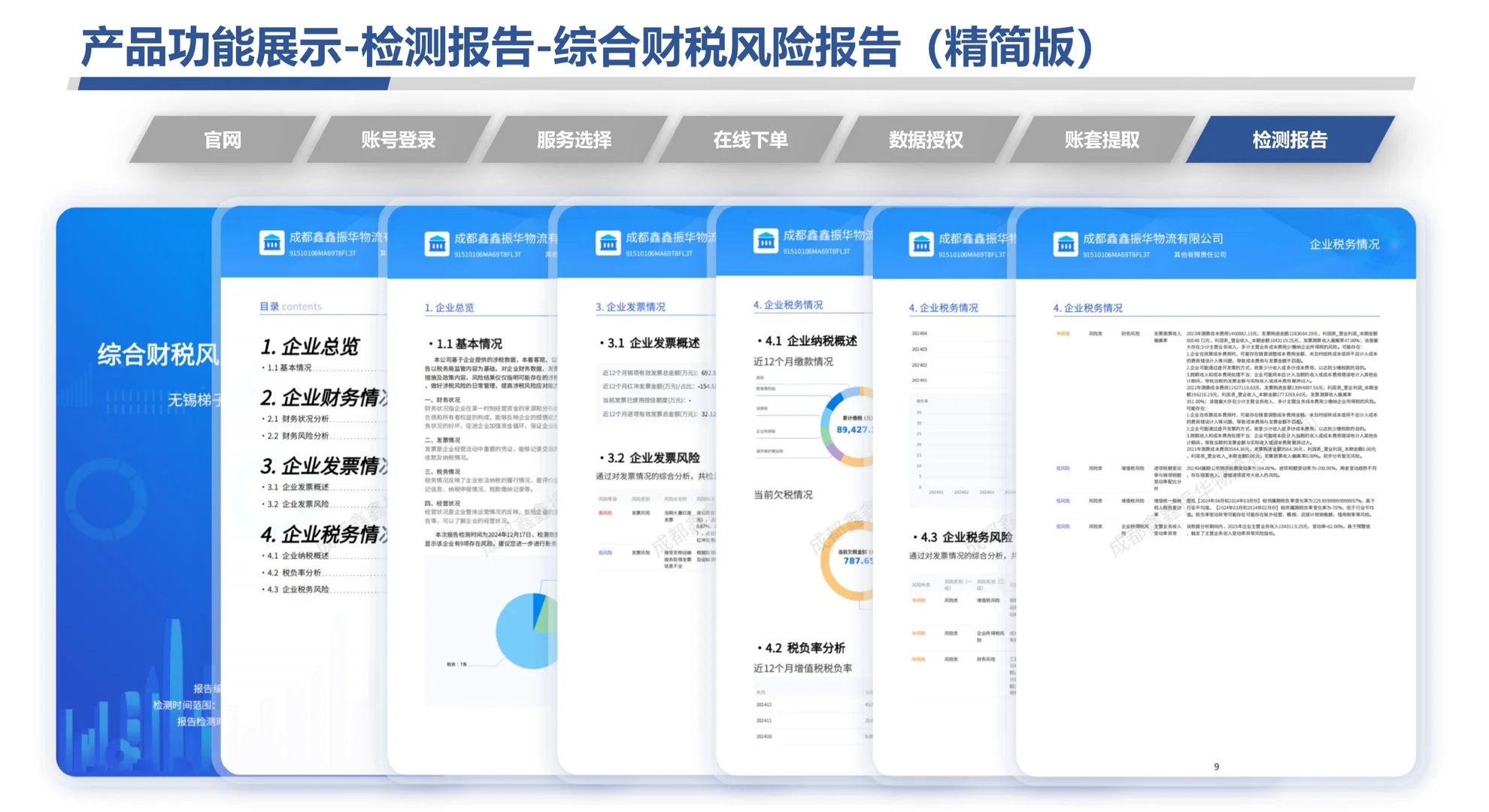这个神器三分钟生成税务局同款体检报告!