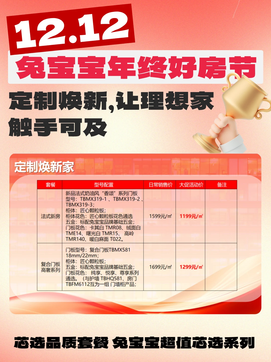 ✅ 兔宝宝超硬底气,品质保障,省心住好家