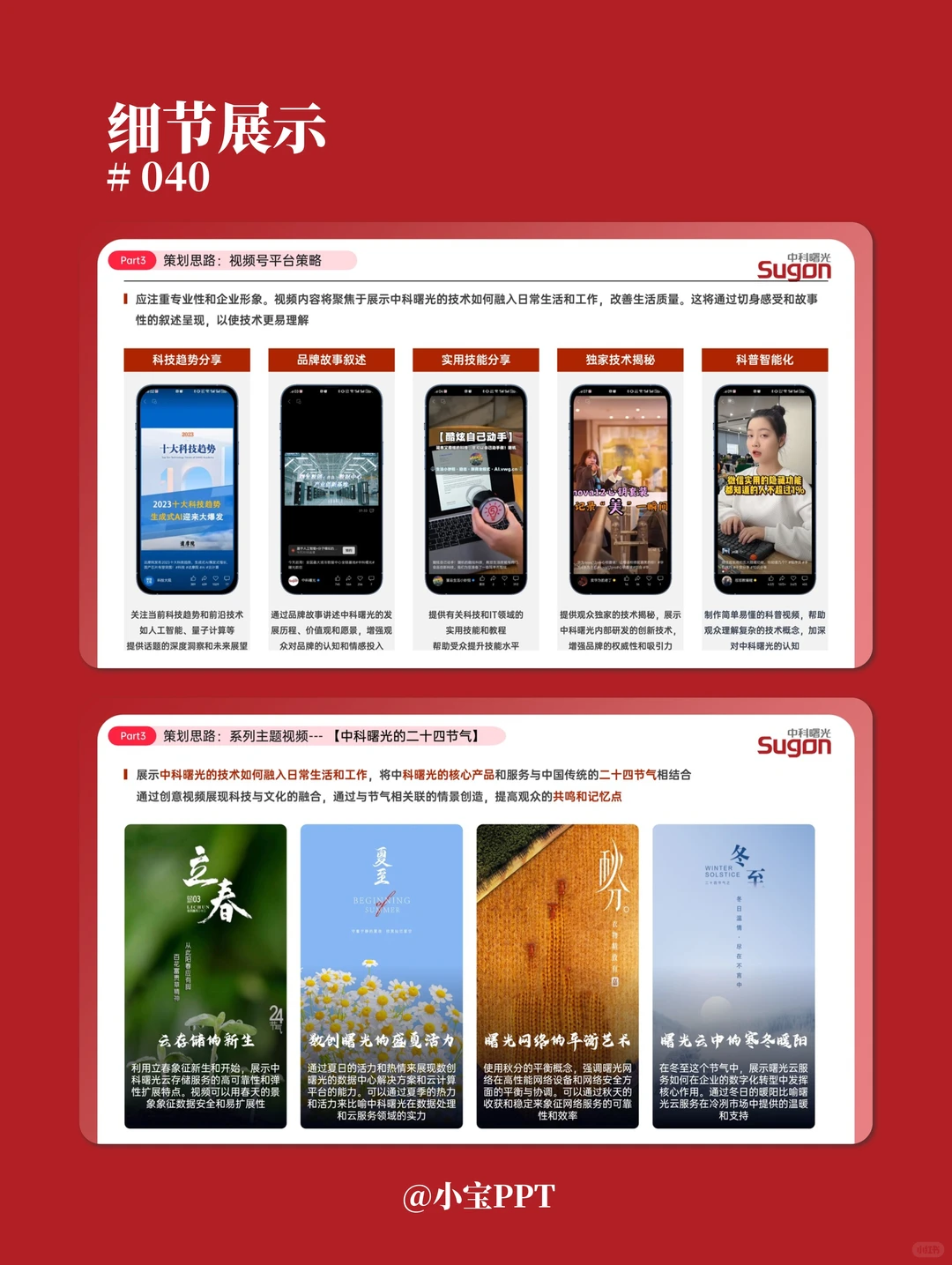 品牌短视频营销方案PPT #040