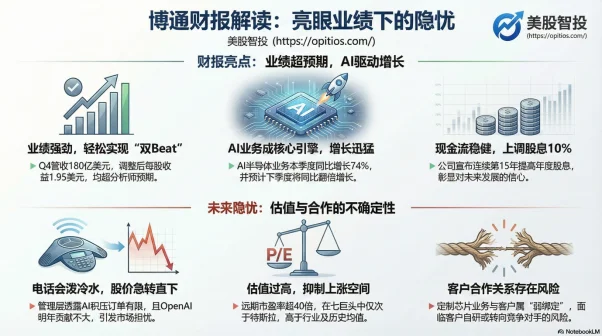 博通最新财报发布后，市场关注点集中在：