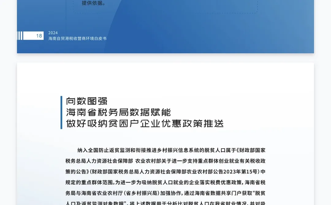 2025年海南自贸港税收营商环境白皮书