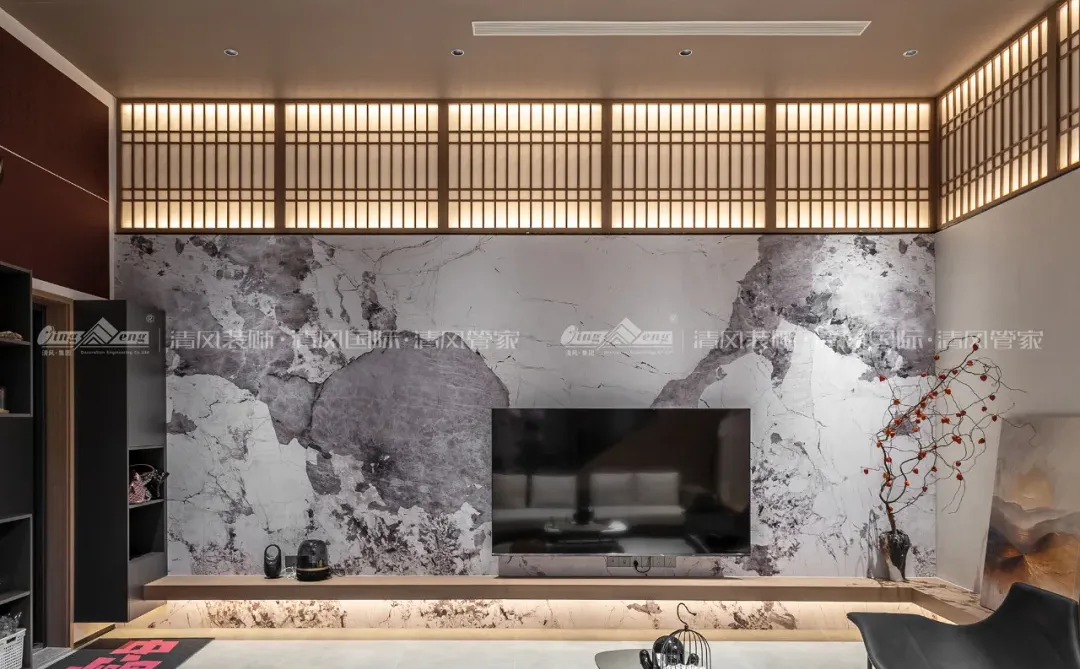 2026客厅氛围感 全靠这一块电视墙