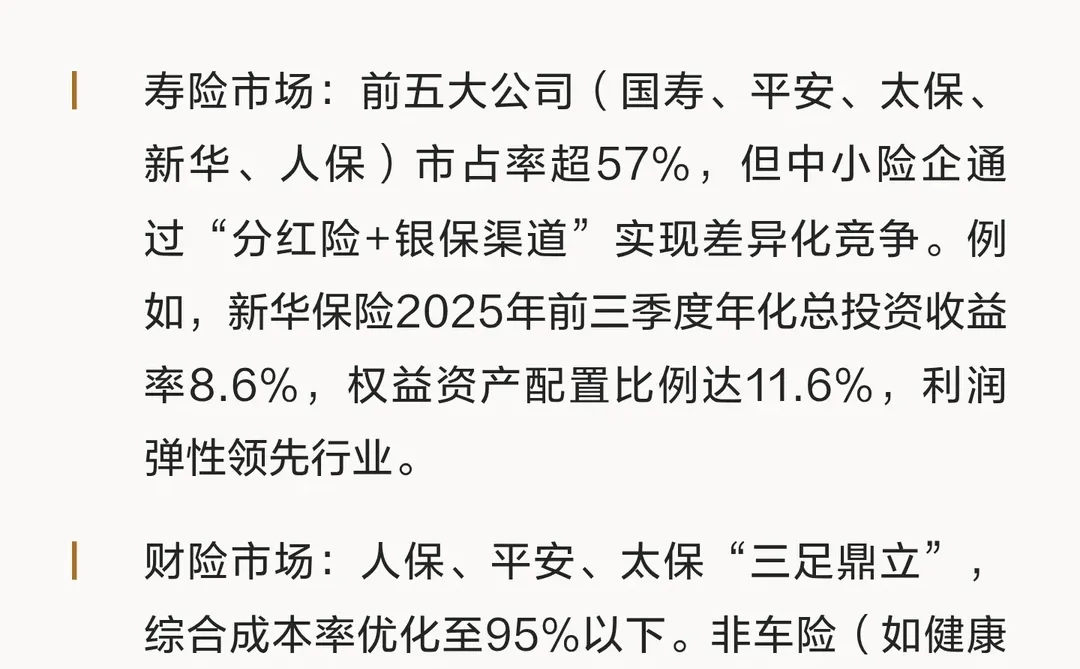 2026年中国保险行业深度调研分析报告