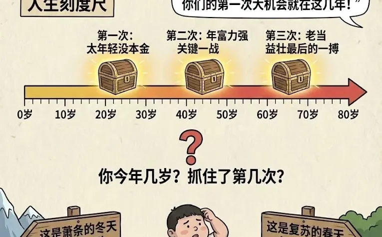 人生财富靠康波？