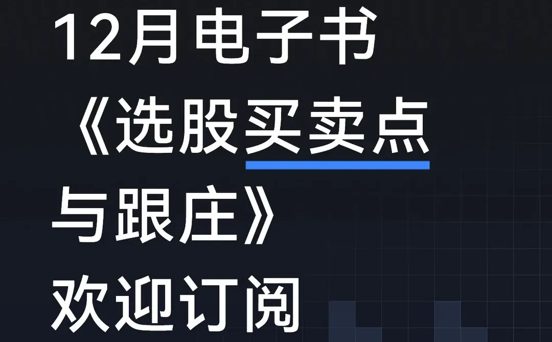 12月电子书《选股买卖点与跟庄》