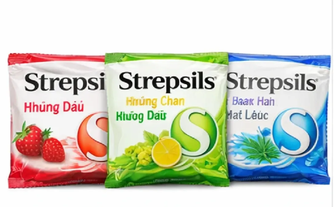 在越南生活记录｜药房里很常见的润喉糖