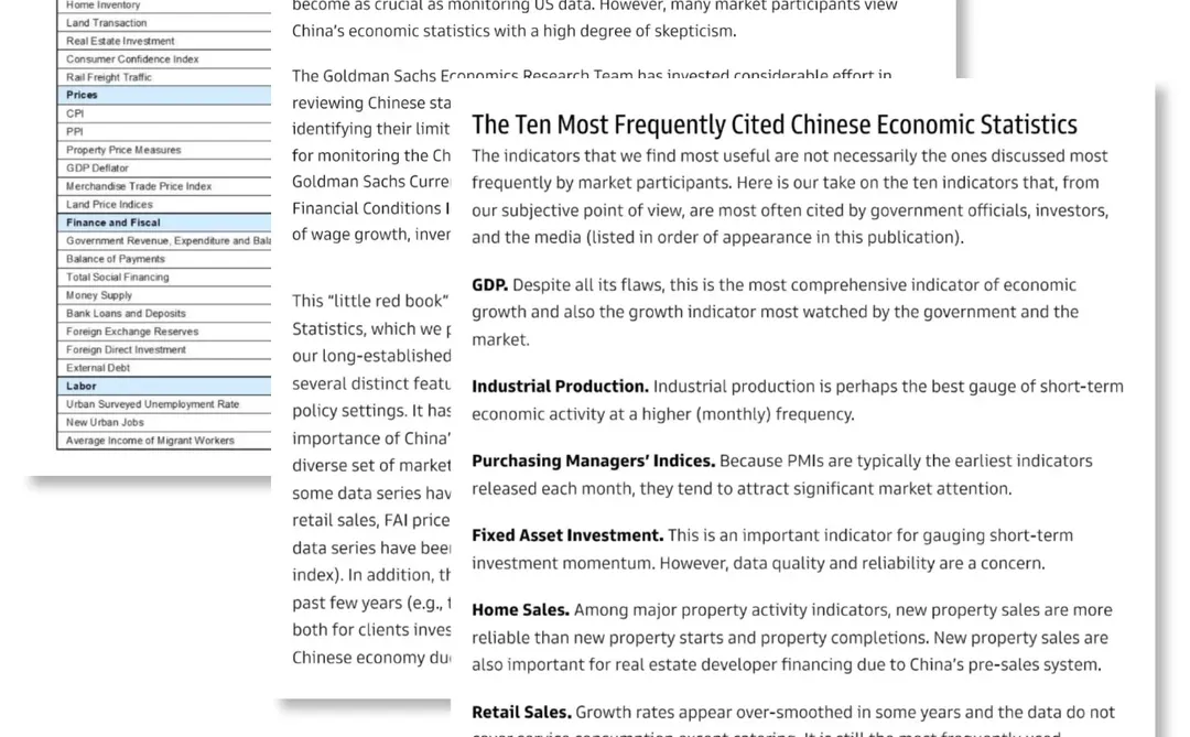 高盛内部的data手册我只发一次。。。