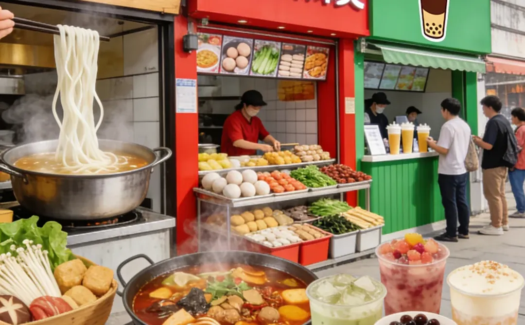 武汉七鲜美食MALl，正式招租啦！