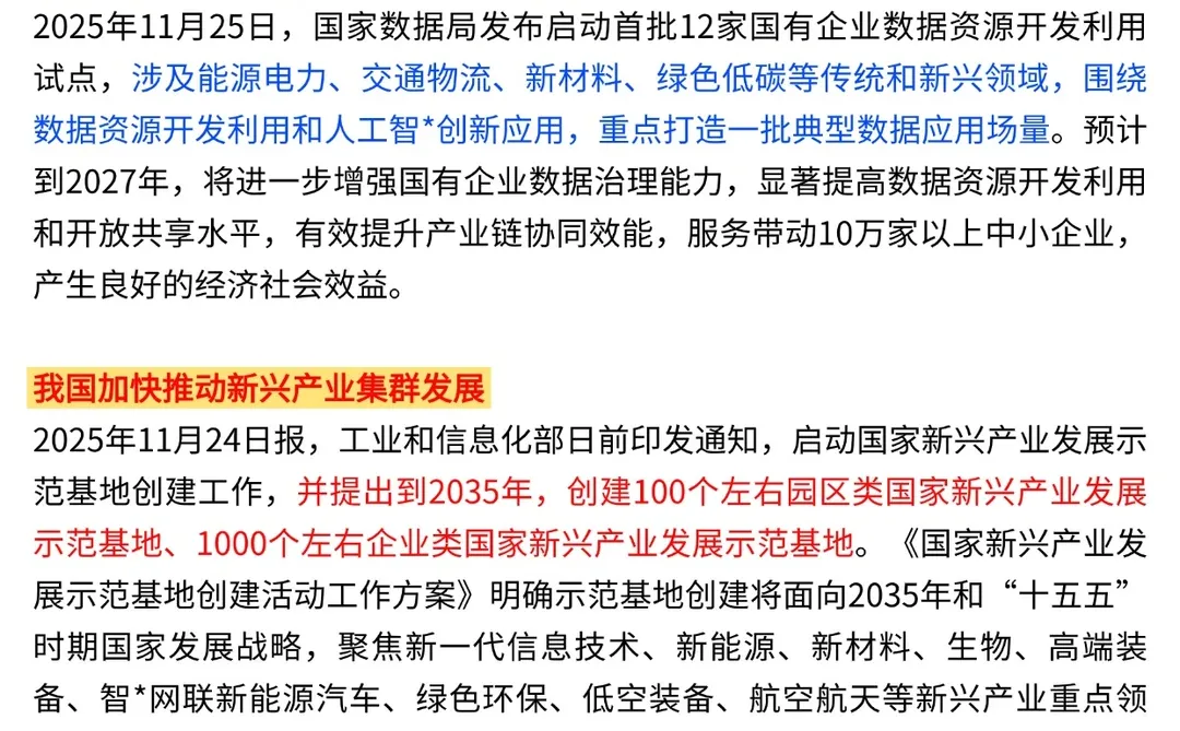 2025年11月时政热点十一