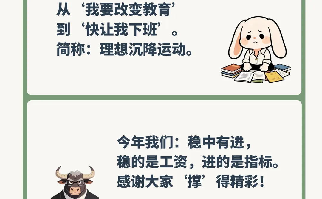 各科室的年终总结，比学生作文还精彩