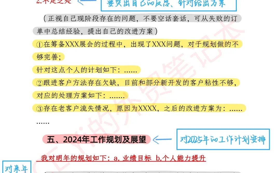 外贸年终总结不会写？按这个框架直接填！