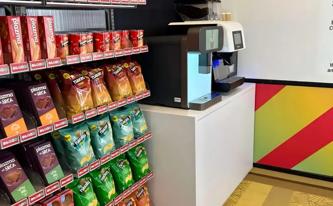 可口可乐的无人零售点，品牌换一种出现方式