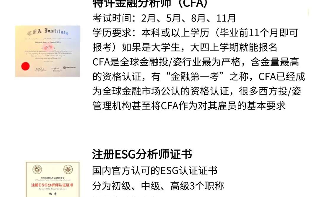 张❄峰:经管人这6张证书一定得考,钱途无量