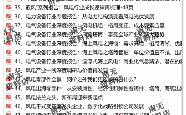 2026风电产业海风力发电能源发展趋势报告