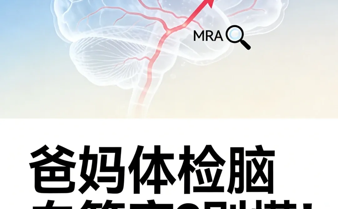 爸妈体检报告说脑血管狭窄?别慌!