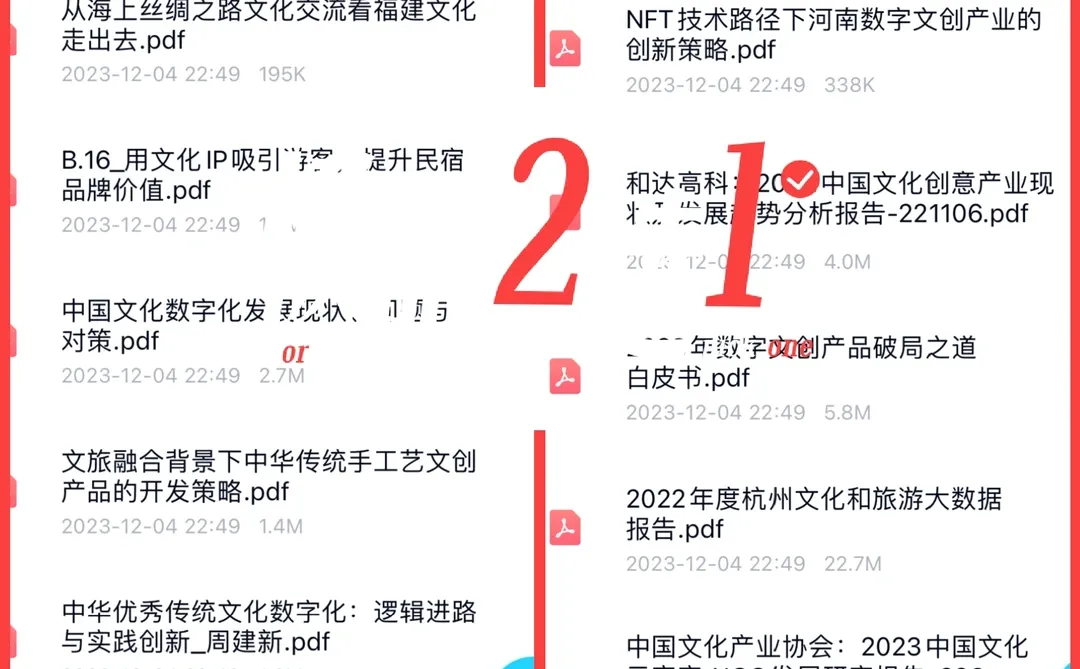 报告｜沉迷文化产业发展报告、政策学习！！