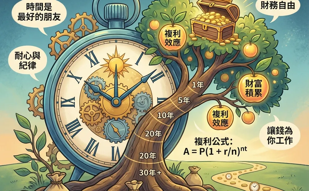 ? 長期投資的基本原則：時間的力量 ?