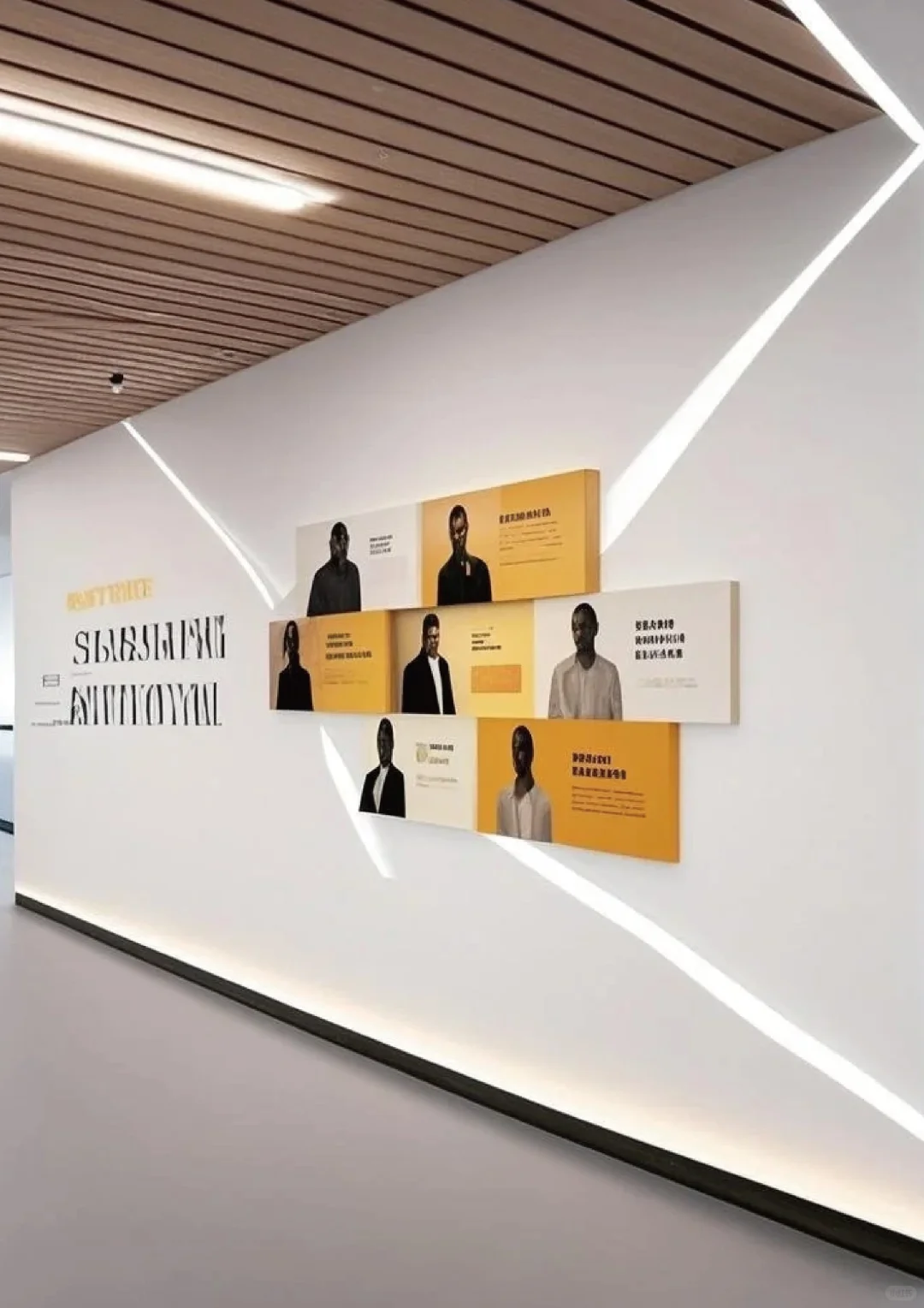 好看有创意，落地简单的文化墙设计