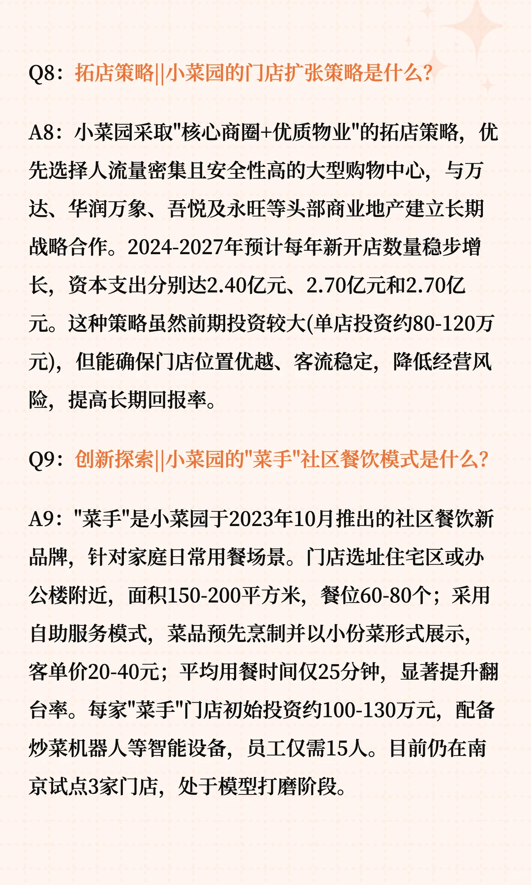 小菜园的商业模式与突围之道