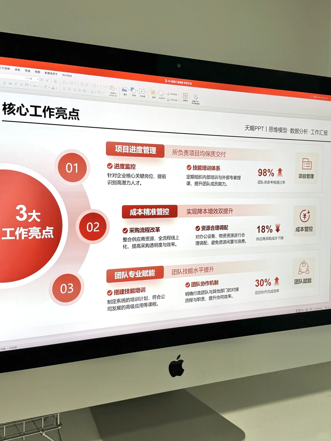 被夸爆！我的年终述职让领导刮目相看~