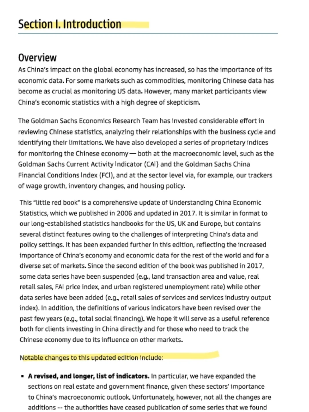 几乎是震撼着读完高盛的小红书!!