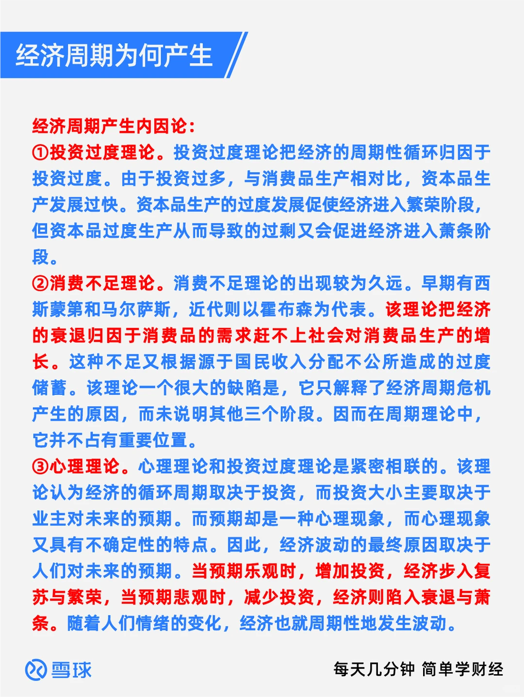 财经知识小课堂：目前处于经济周期什么位置